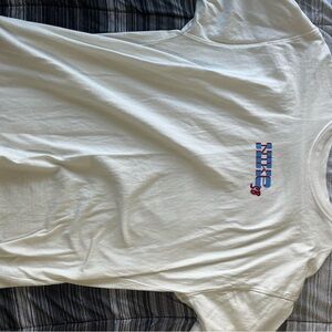 Nike White T-Shirt with stitched Logo